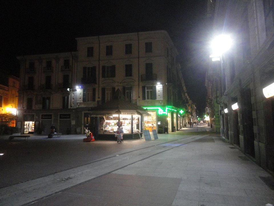 Piazzetta della Lega di notte - 2014