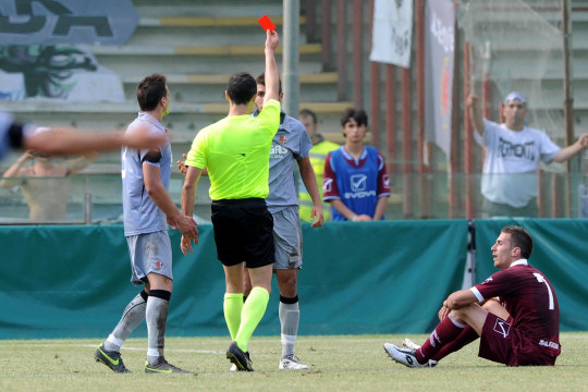29 Maggio 2011 - Play off C1 - Salernitana-Alessandria. espulso Pucino.