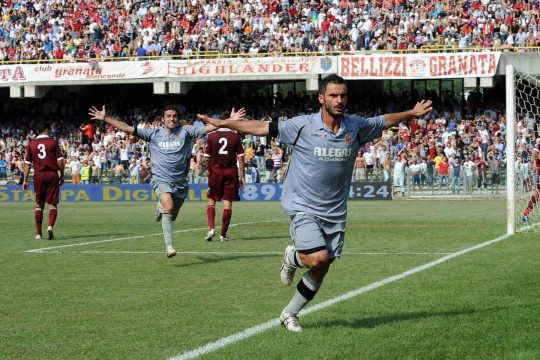 29 Maggio 2011 - Play off C1 - Salernitana-Alessandria. gol di Martini. 