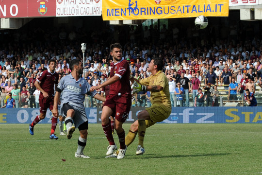 29 Maggio 2011 - Play off C1 - Salernitana-Alessandria. gol di Martini. 