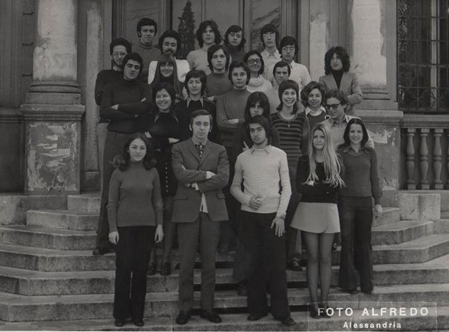foto di classe Liceo Plana 1971-72