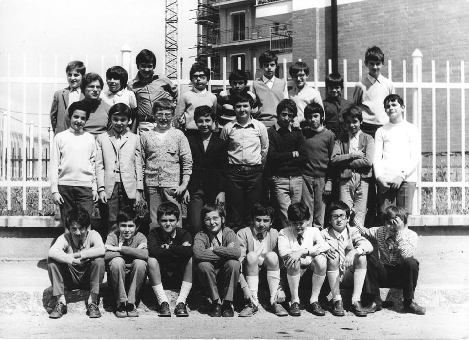 Scuola Media Straneo III C anno 1974