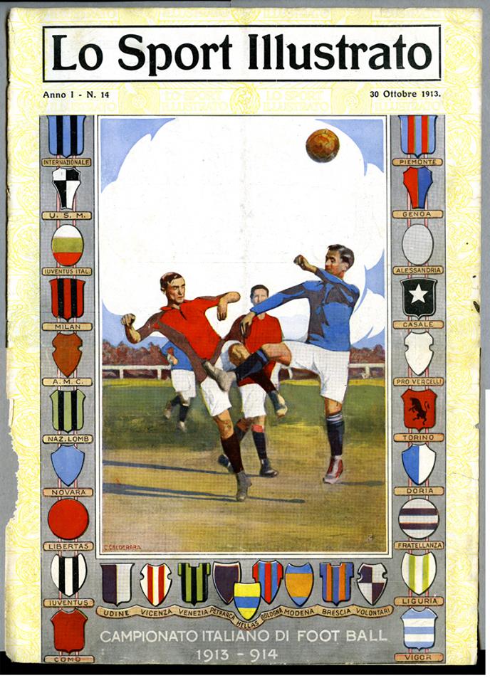 U.S. Alessandria 1913-14 - I Grigi giocano per la prima volta in Prima Categoria (attuale serie A).