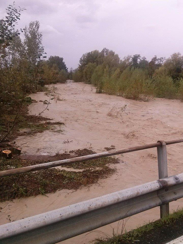 Esondazione del Grue a Pontecurone
