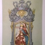 Stampa primi ‘900 della Madonna della Salve di Alessandria