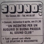 SOUND CLUB (locale storico della città)