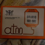 Orario ATM 1981/1982