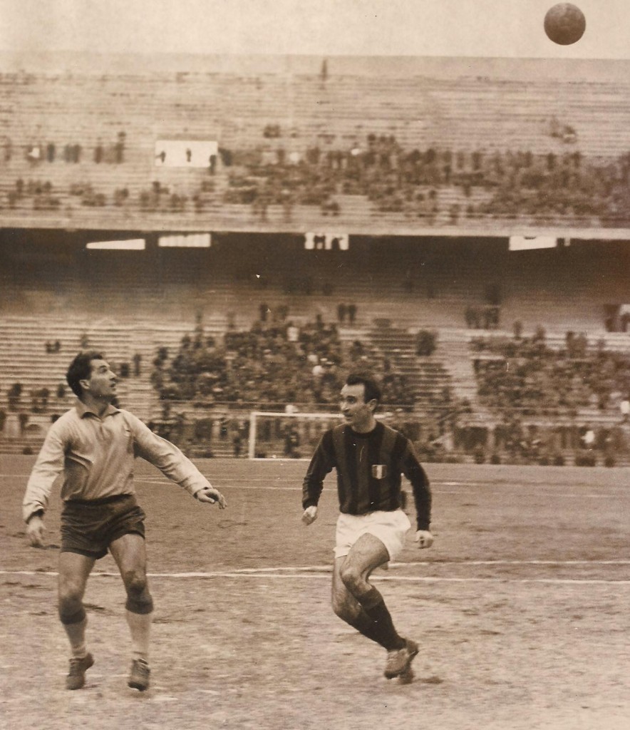 9 febbraio 1958, Milan-Alessandria 0-0.